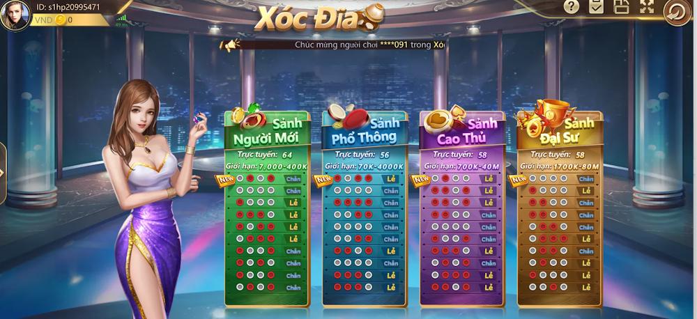 Sức hút game Xóc đĩa online đổi thưởng Sodo6789